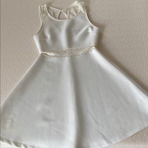 Cream color dress size medium